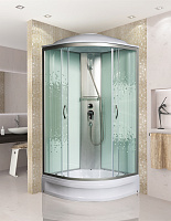 МОНОМАХ 100/24 С МЗ Душевая кабина, 1000*1000*210, полукруг