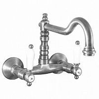 MK502.5/28 MORAVA RETRO - смеситель для кухни и умывальника настенный RAV Slezak