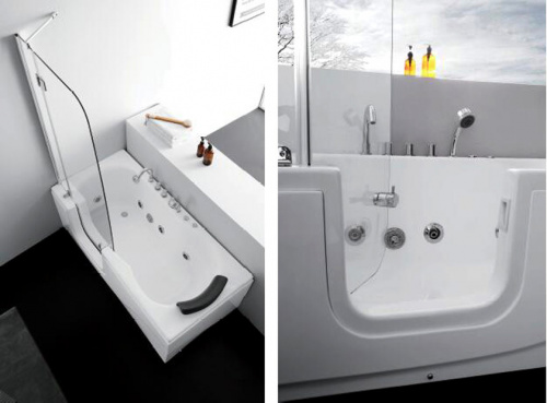 Акриловая ванна Gemy G9246 B L фото 5