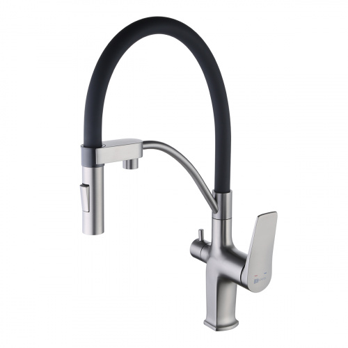 Смеситель для кухни Lemark Bronx (LM3761GM) фото 2