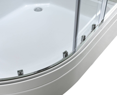 Душевая кабина AvaCan EM3812RNT без крыши прозрачная фото 15