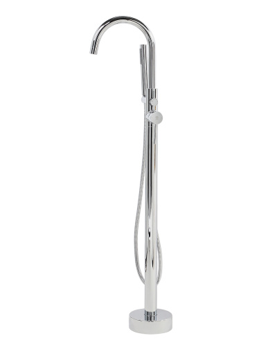 Смеситель для ванны/душа Orange Steel M99-336cr напольный фото 6