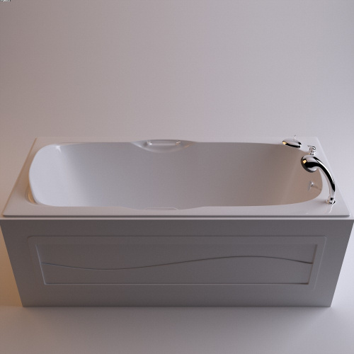 Ванна из искуственного мрамора Фэма Стиль Алассио 170х74