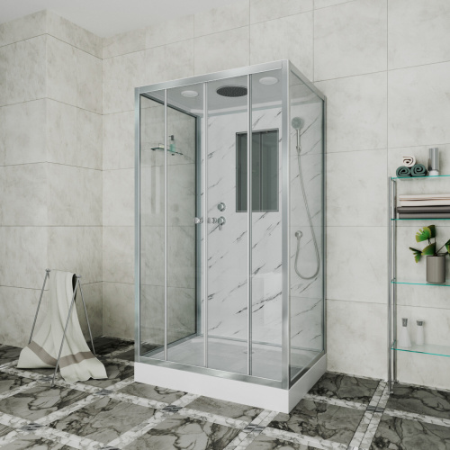 Душевая кабина Niagara Luxe NG 7772QM мрамор фото 2