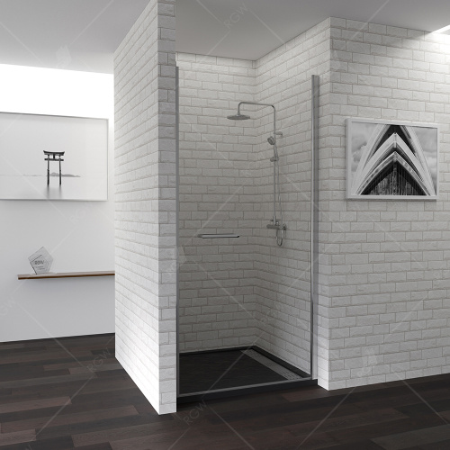 Душевая дверь RGW PA-03 Хром Прозрачное 800 фото 2