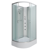 Душевая кабина Niagara NG-33294-14RBKG (1200х900х2000) средний поддон (26см) стекло МАТОВОЕ 4 места