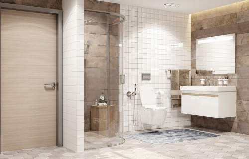 Душевое ограждение Ambassador Queen 11011101 (900x900x2000), 1 место фото 4