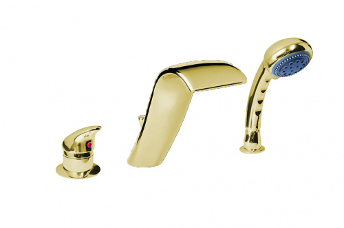 СМЕСИТЕЛЬ ДЛЯ АКРИЛOВOЙ ВАННЫ COBRA, Золото