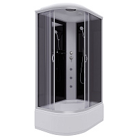 ДДушевая кабина Niagara NG-2510-14RG (1200х800х2150) высокий поддон(40см) стекло ТОНИРОВАННОЕ 4 места