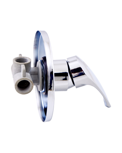 OneLife P11-400cr полимерный встраиваемый смеситель для душа, хром фото 5