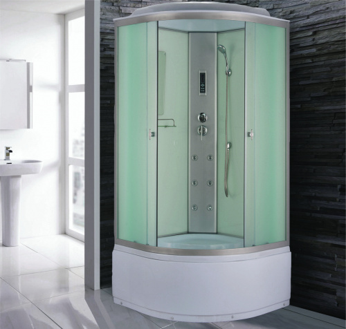 Душевая кабина Niagara NG-3319-14 (1000х1000х2150) высокий поддон(40см) стекло МАТОВОЕ 4 места фото 3