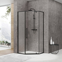 Душевое ограждение  Black & White S875