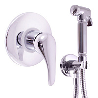 SA342/1 SAZAVA - смеситель для биде скрытый монтаж, стоп вентилем в держателе лейки (пластик) RAV Slezak