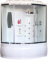 Душевая кабина Royal Bath  RB 150ALP-T-CH (прозрачное) правая