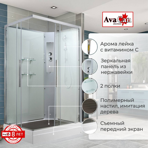 Душевая кабина AvaCan K2011N без крыши
