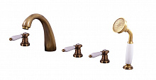 MK576.5PSM MORAVA смеситель каскадный на 5 отверстий, ЦВЕТ БРОНЗА RAV Slezak