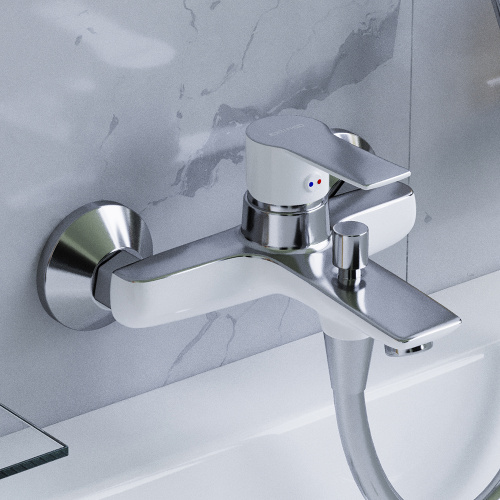 Смеситель для ванны и душа RedBlu by Damixa Origin Elegance 841000000 фото 6