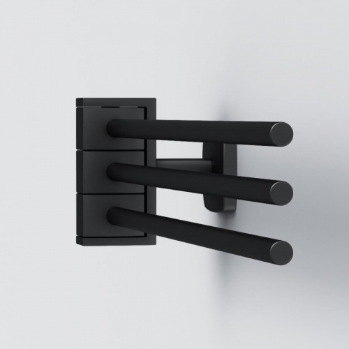 Тройная вешалка-вертушка для полотенец AM.PM Gem A9032722 фото 4