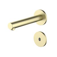 Смеситель для раковины встроенный, сенсорный Timo Saona золото матовое (2373/17SM)