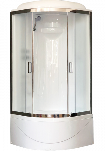 Душевая кабина Royal Bath  RB 90BK1-M-CH (матовое)