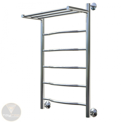 Водяной полотенцесушитель «ЛОТОС» НП серия 1 с полкой фото 6