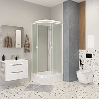 Душевая кабина Niagara Promo P90/80/26R/MT Правая