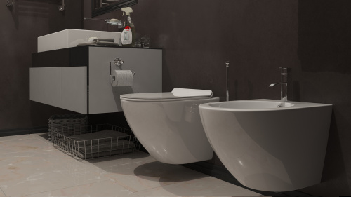 Биде подвесное TIMO KULO ТК-404 фото 3 Биде подвесное TIMO KULO ТК-404 фото 3