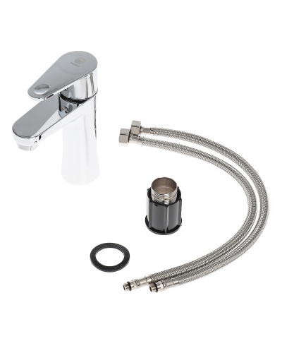 Смеситель для раковины OneLife P05-021cr полимерный фото 7