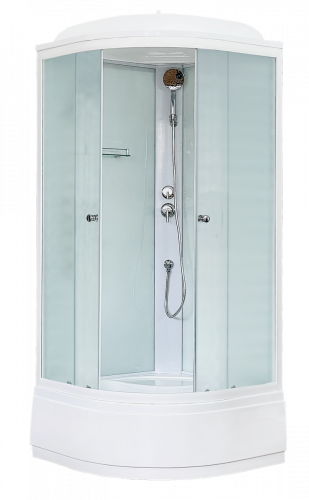 Душевая кабина Royal Bath  RB 90CK5-WC (белое/матовое)