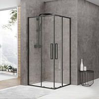 Душевое ограждение  Black & White S872