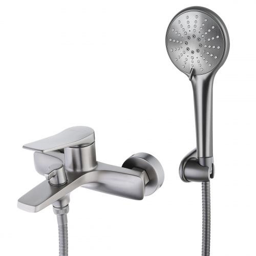 Смеситель для ванны и душа Lemark Bronx (LM3714GM) фото 2