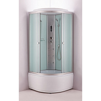 Душевая кабина Niagara NG-3319-14 (1000х1000х2150) высокий поддон(40см) стекло МАТОВОЕ 4 места