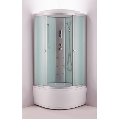 Душевая кабина Niagara NG-3319-14 (1000х1000х2150) высокий поддон(40см) стекло МАТОВОЕ 4 места