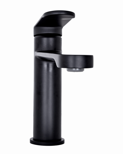 Orange VESPER M10-021b однозахватный смеситель для раковины, черный фото 7